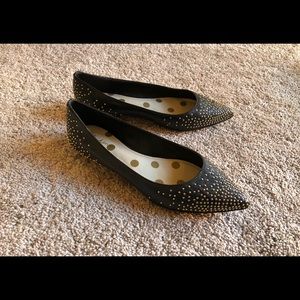 Boden Studded Pointed Toe Flats